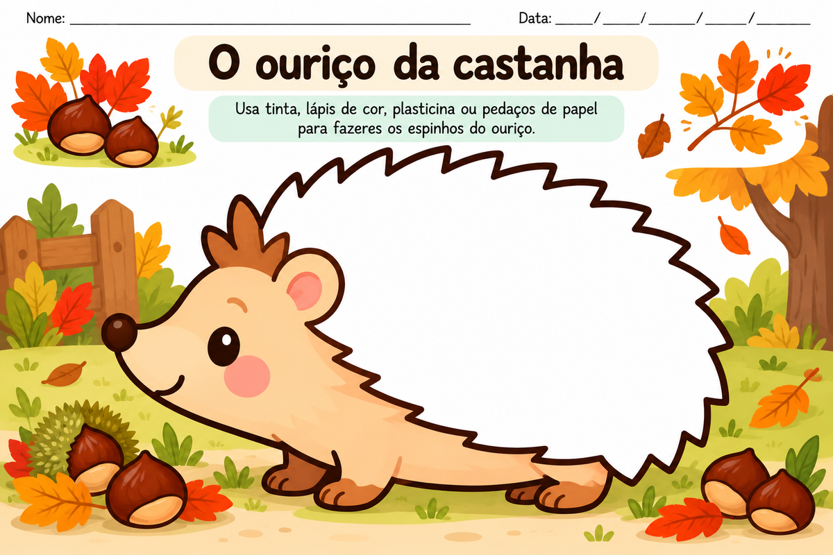 O ouriço da castanha