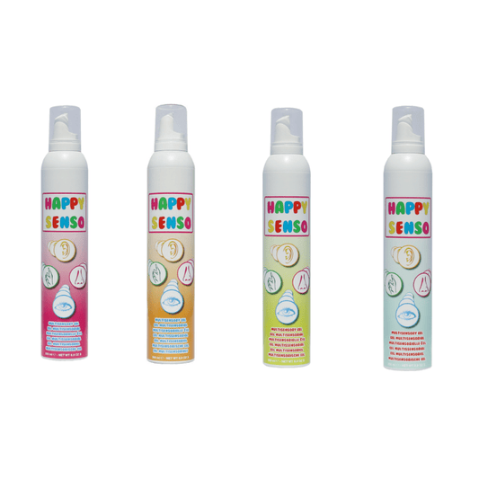 Pack de 4 Gel Multissensorial, original (sem cor) Happy Senso - O Gato das Fraldas