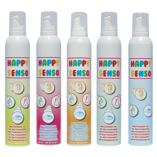 Pack de 5 Gel Multissensorial, original (sem cor) Happy Senso - O Gato das Fraldas