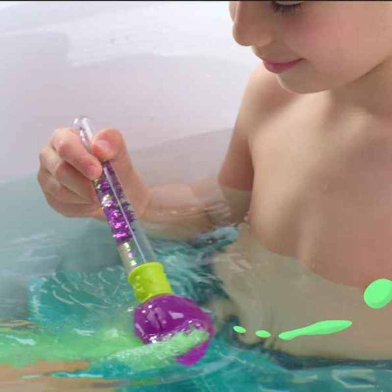 Pincel mágico para o banho baff bombz da Zimpli Kids