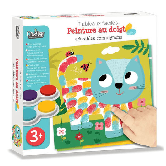 Pintura com dedos, Créa Lign' - O Gato das Fraldas