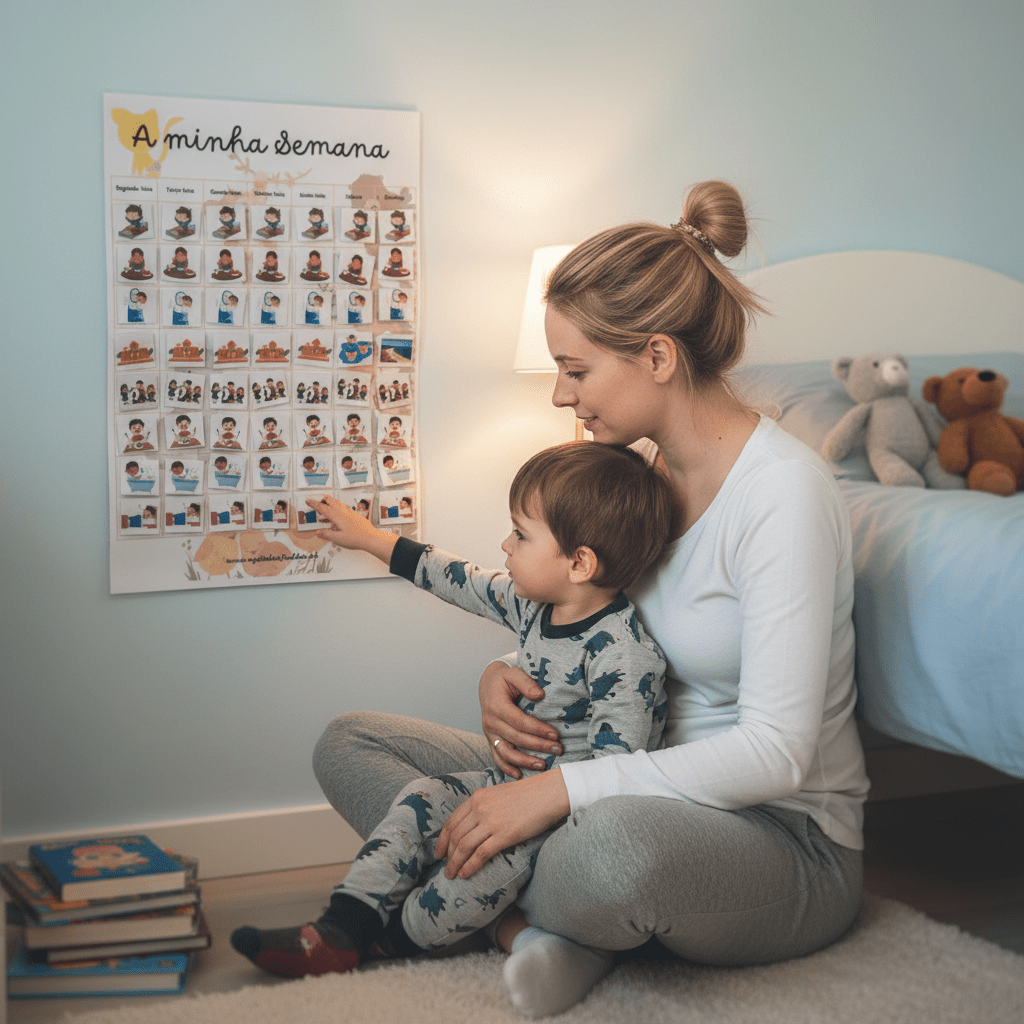 Planeador Semanal para crianças, O Gato das Fraldas - O Gato das Fraldas