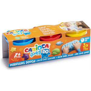 Plasticina Carioca Baby 3 Cores