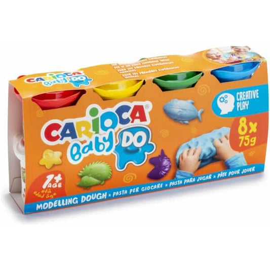 Plasticina Carioca Baby 8x75 gr. - O Gato das Fraldas