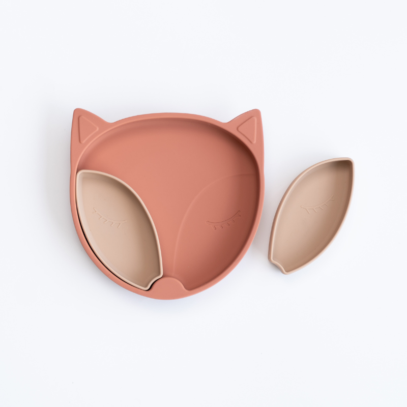 Prato Silicone com Sucção Bebé Tidy Tot + Taças