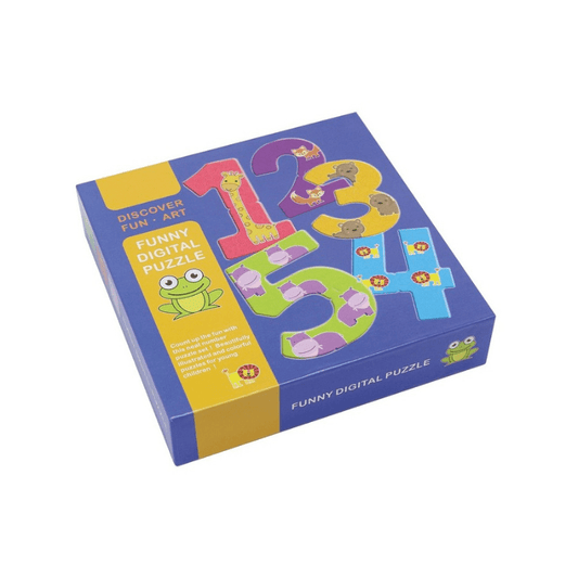 Puzzle Números - O Gato das Fraldas