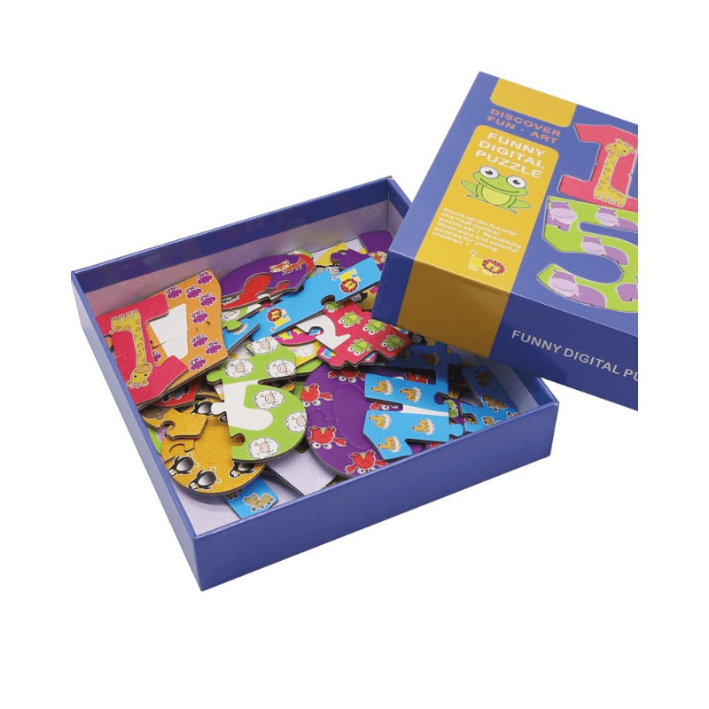 Puzzle Números - O Gato das Fraldas