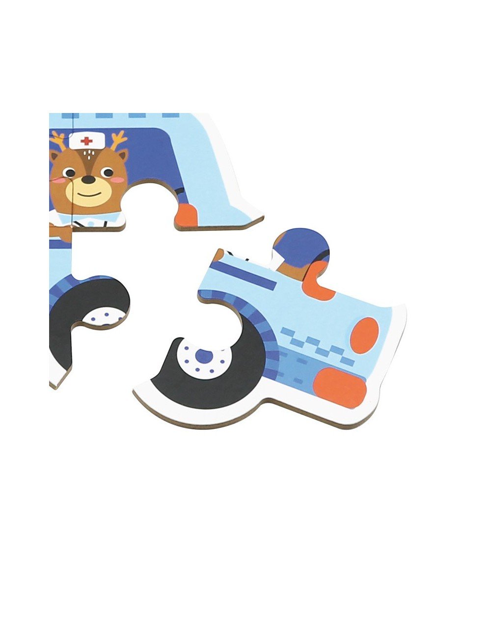 Puzzles progressivos 33 peças - vários modelos - O Gato das Fraldas