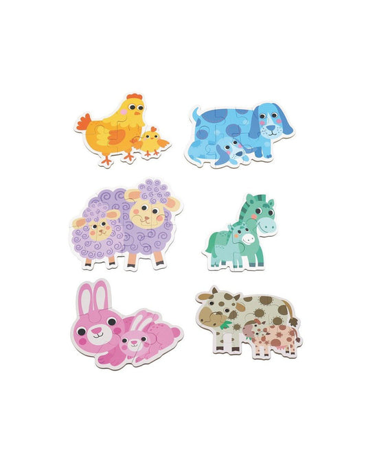 Puzzles progressivos 33 peças - vários modelos - O Gato das Fraldas