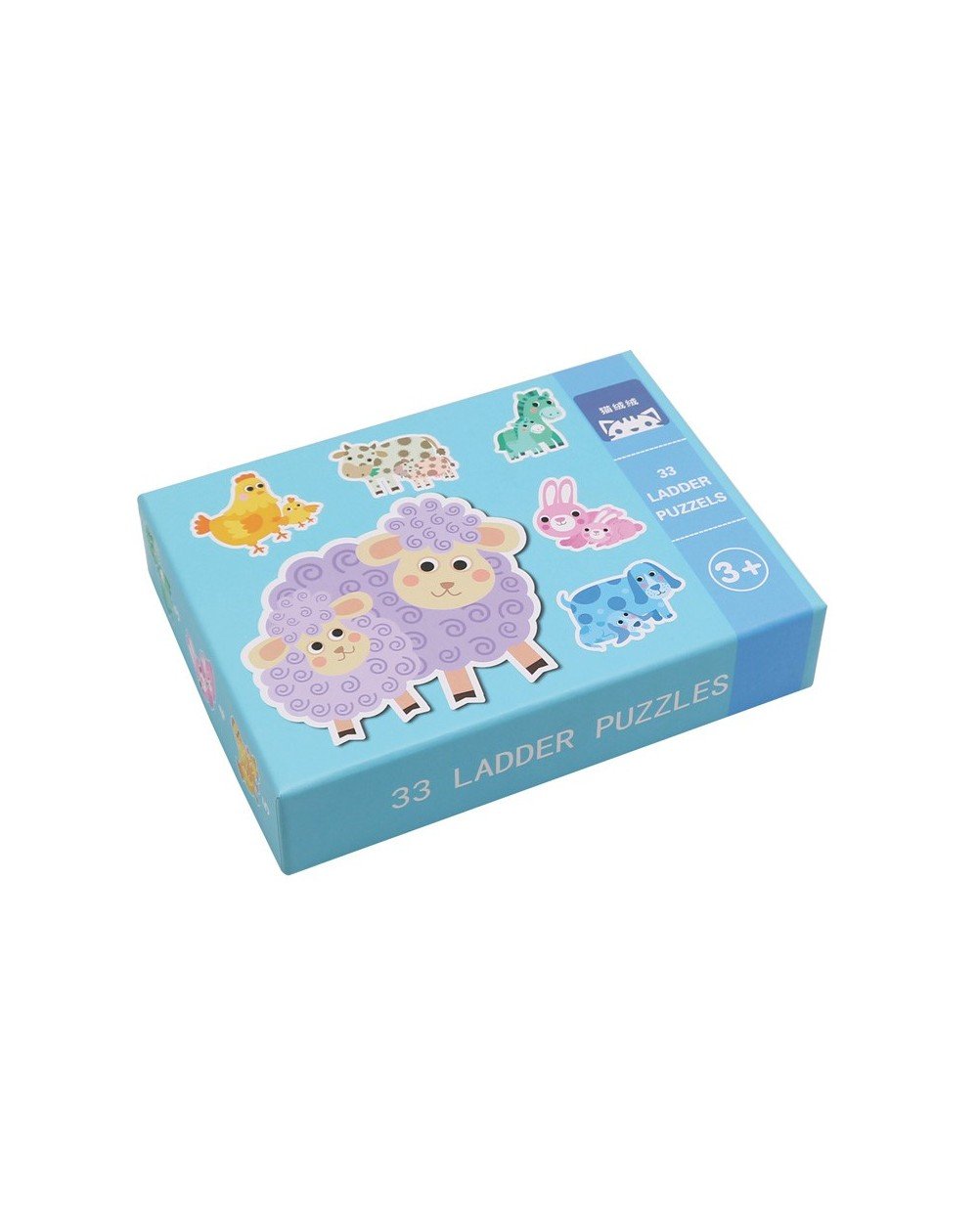 Puzzles progressivos 33 peças - vários modelos - O Gato das Fraldas