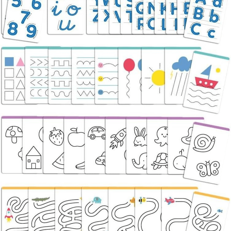 Quadro LCD APLI Kids com 40 Modelos para Pintar e Aprender - O Gato das Fraldas