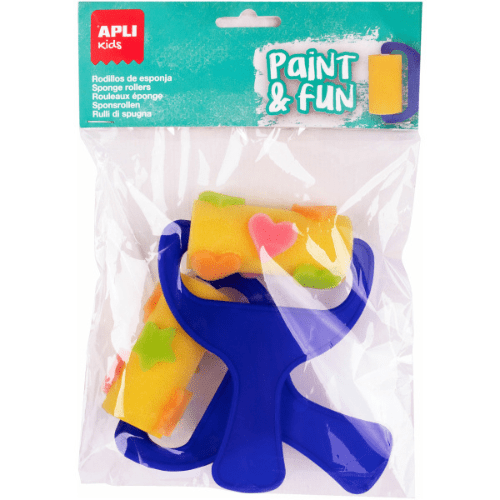 Rolo De Esponja C/formas Apli Blister C/2 - O Gato das Fraldas