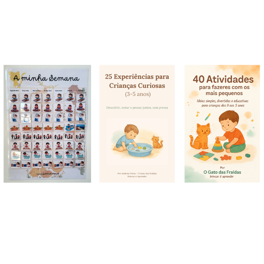 Pack Rotinas e Atividades para Crianças | Planeador + Ebooks