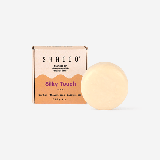 Silky Touch Champô Sólido Cabelos Secos 115 g Shaeco - O Gato das Fraldas