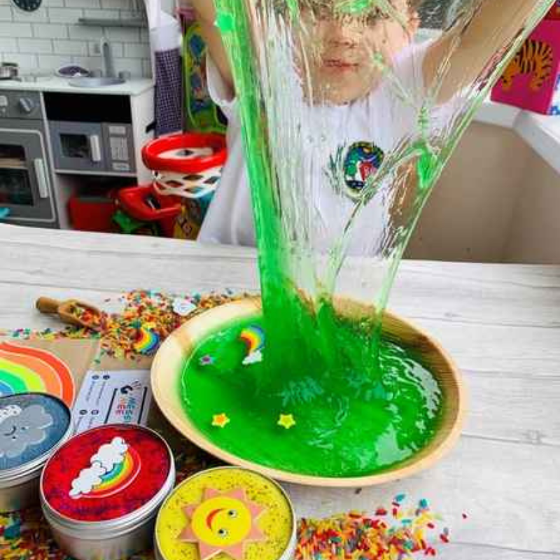 Atividade sensorial slime play, saqueta 20 gr.