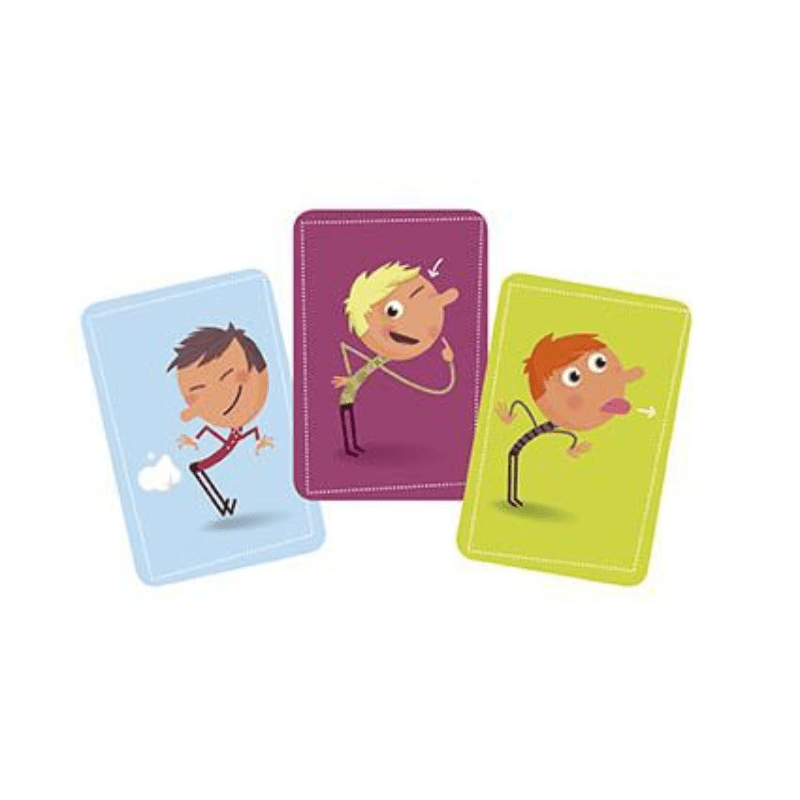 Tip Top Clap – Jogo de Cartas de Memória e Mímica, Djeco - O Gato das Fraldas