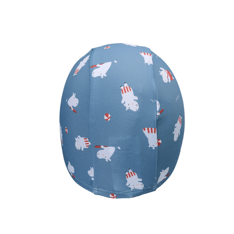 Touca de Natação Infantil UV50+, Hippos, Monneka - O Gato das Fraldas