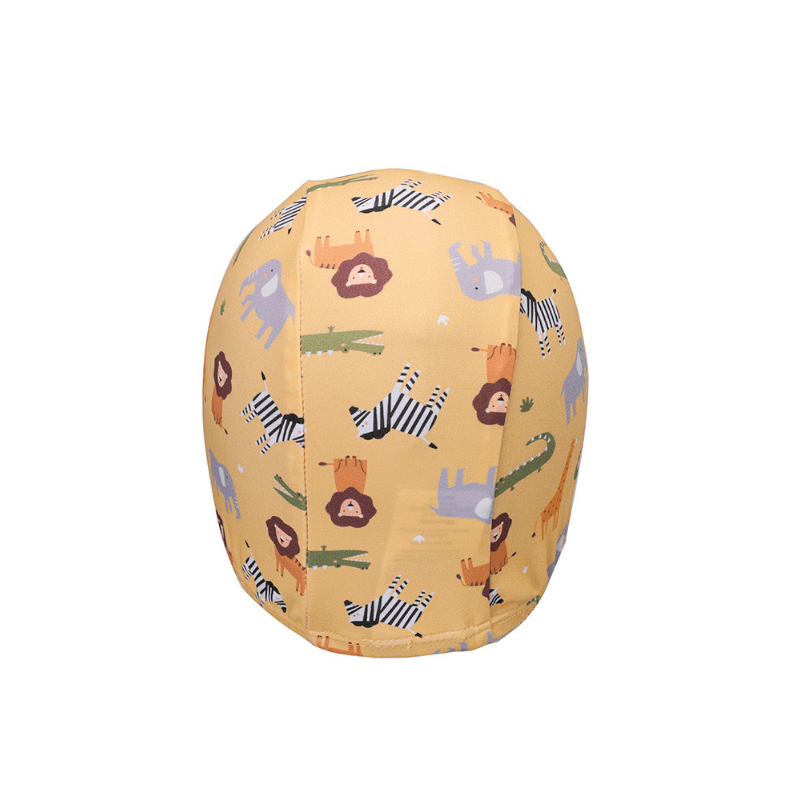 Touca de Natação Infantil UV50+, Wild Animals, Monneka - O Gato das Fraldas