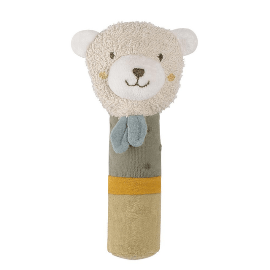 Urso Bastão com Chocalho, Fehn Natur - O Gato das Fraldas